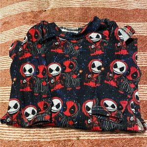 Small shop mash up baby gown.